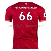 Premier League Fotballdrakter Liverpool 2021-22 Trent Alexander-Arnold 66 Hjemme Draktsett..